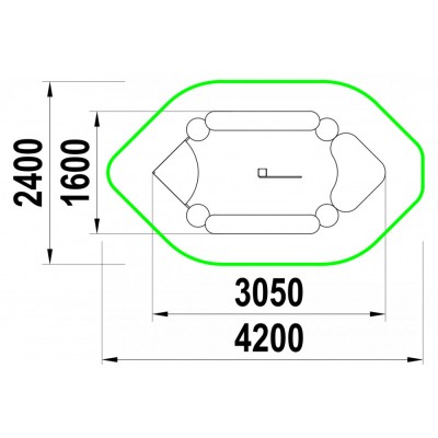 Песочница Кораблик с крышкой арт: 29061