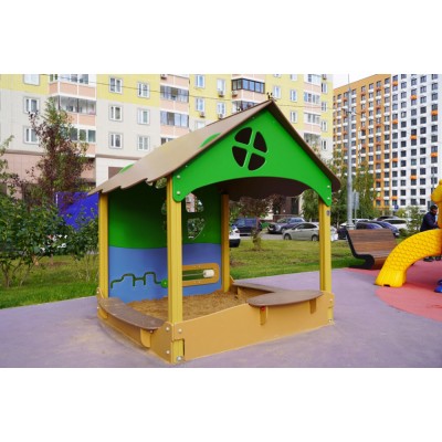 Песочница Домик