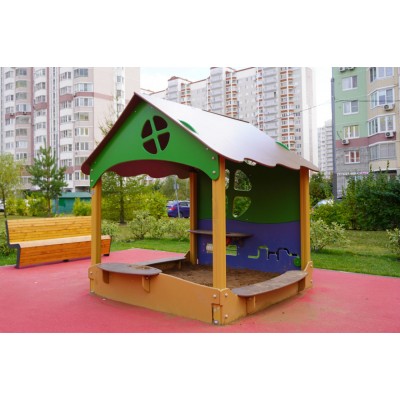 Песочница Домик
