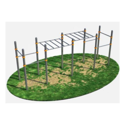 Двухуровневый рукоход
с 6-ю турниками арт: 16432