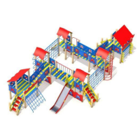 Детский игровой комплекс Гулливер арт: 2229