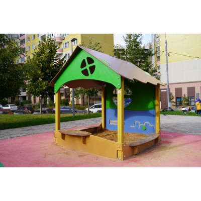 Песочница Домик