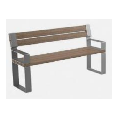 Лавочка со спинкой 