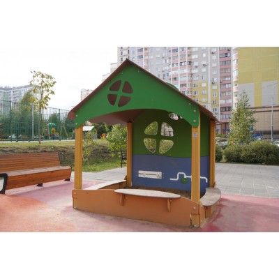 Песочница Домик