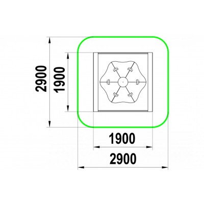 Песочница Грибок